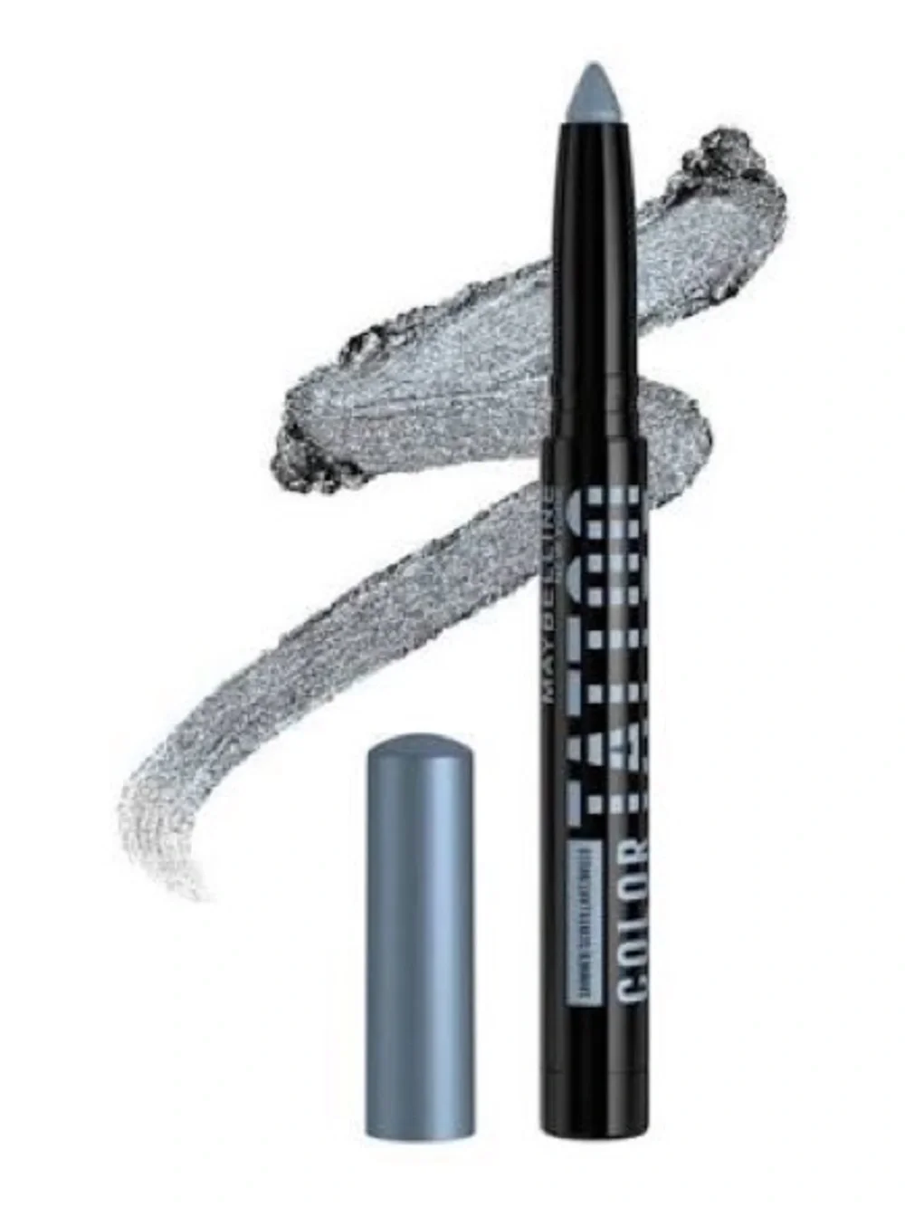 Maybelline Color Show Eyeshadow Sticks — Silver & Brick Red